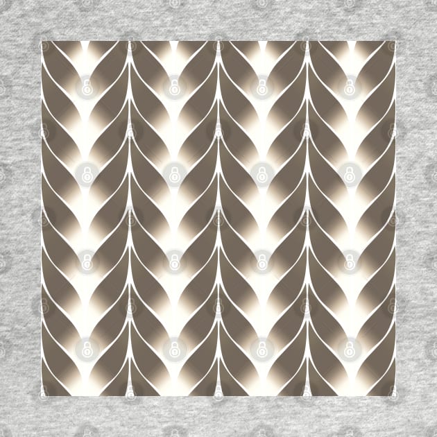 Pine Cone Color Leaf Pattern by Looly Elzayat